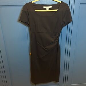 Diane von Furstenberg Black Knee Length Dress